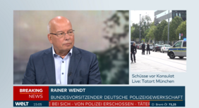 Wendt bei WELT TV zum versuchten Terroranschlag in München