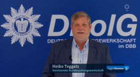 Heiko Teggatz bei den Tagesthemen