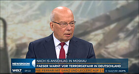 Rainer Wendt zur Terrorgefahr in Deutschland